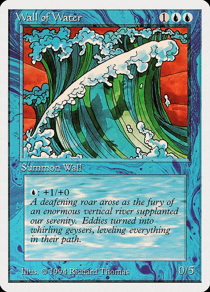 Wall of Water [Summer Magic / Edgar] | Gate City Games LLC