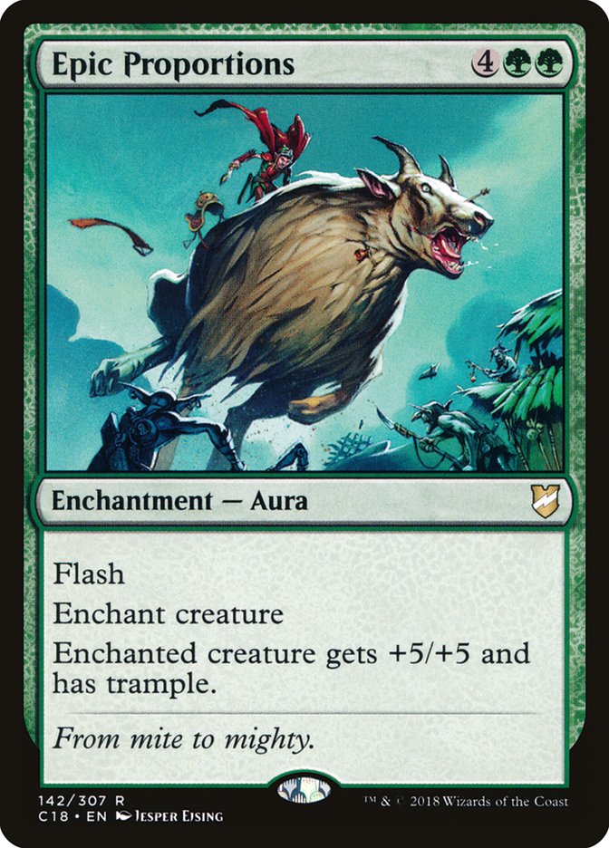 Epic Proportions [Commander 2018] | Gate City Games LLC