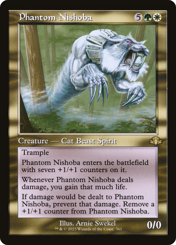 Phantom Nishoba (Retro) [Dominaria Remastered] | Gate City Games LLC