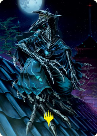 Jin-Gitaxias, Progress Tyrant Art Card (Gold-Stamped Signature) [Kamigawa: Neon Dynasty Art Series] | Gate City Games LLC