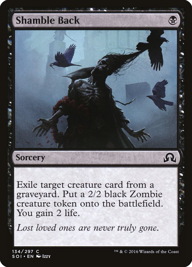 Shamble Back [Shadows over Innistrad] | Gate City Games LLC