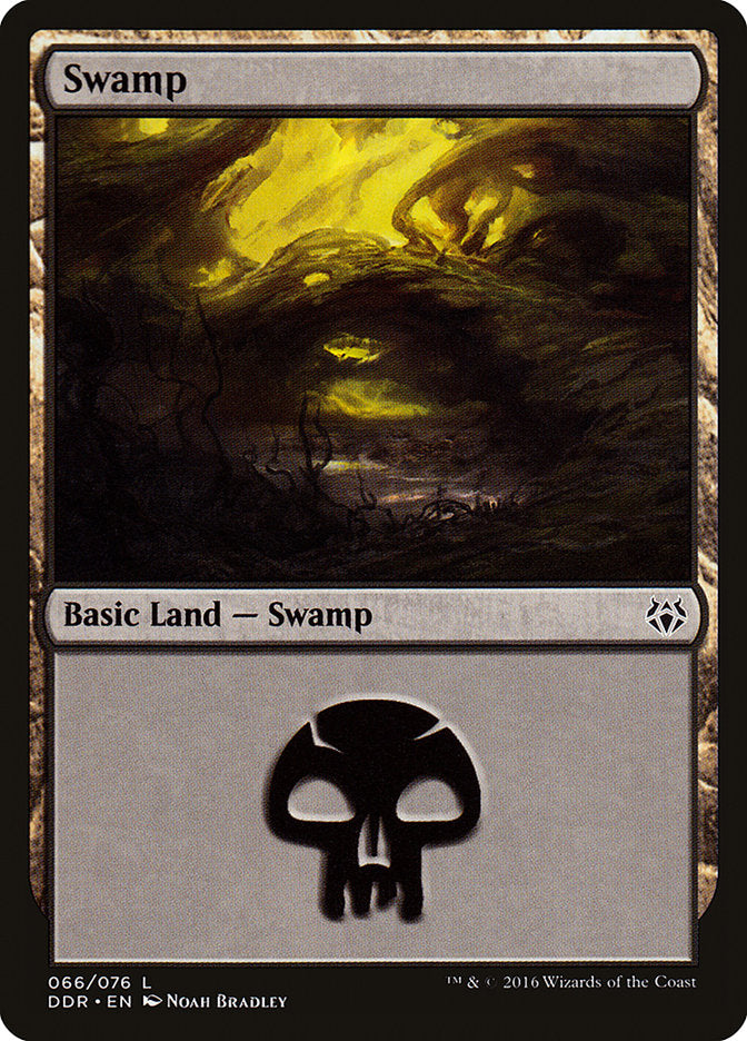 Swamp (66) [Duel Decks: Nissa vs. Ob Nixilis] | Gate City Games LLC