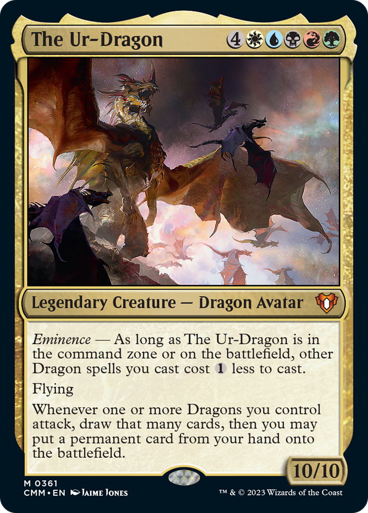 The Ur-Dragon [Commander Masters] | Gate City Games LLC