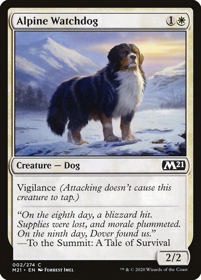 Alpine Watchdog [Core Set 2021] | Gate City Games LLC