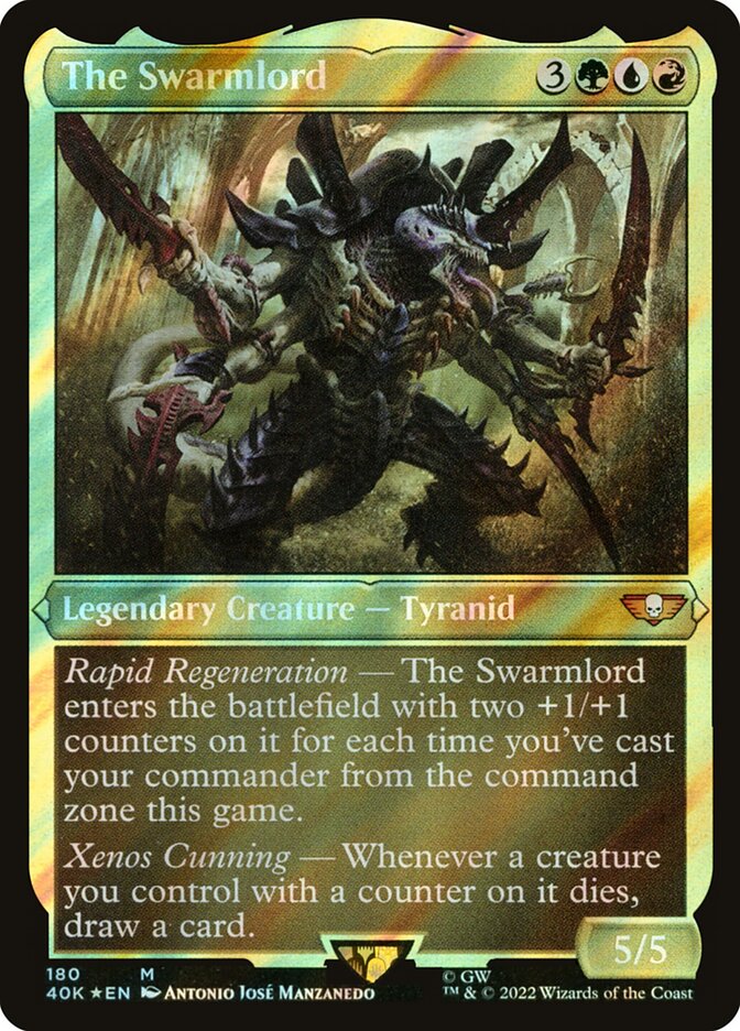 The Swarmlord (Display Commander) [Warhammer 40,000] | Gate City Games LLC