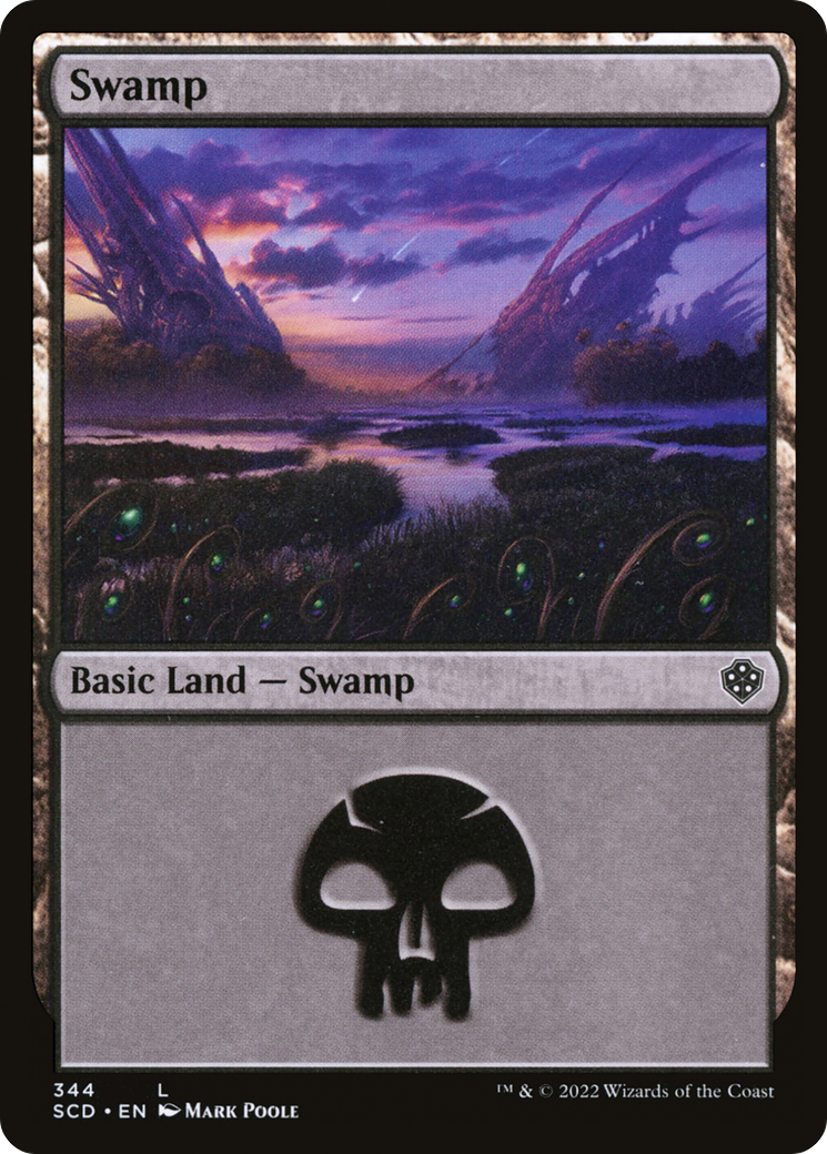 Swamp (344) [Starter Commander Decks] | Gate City Games LLC