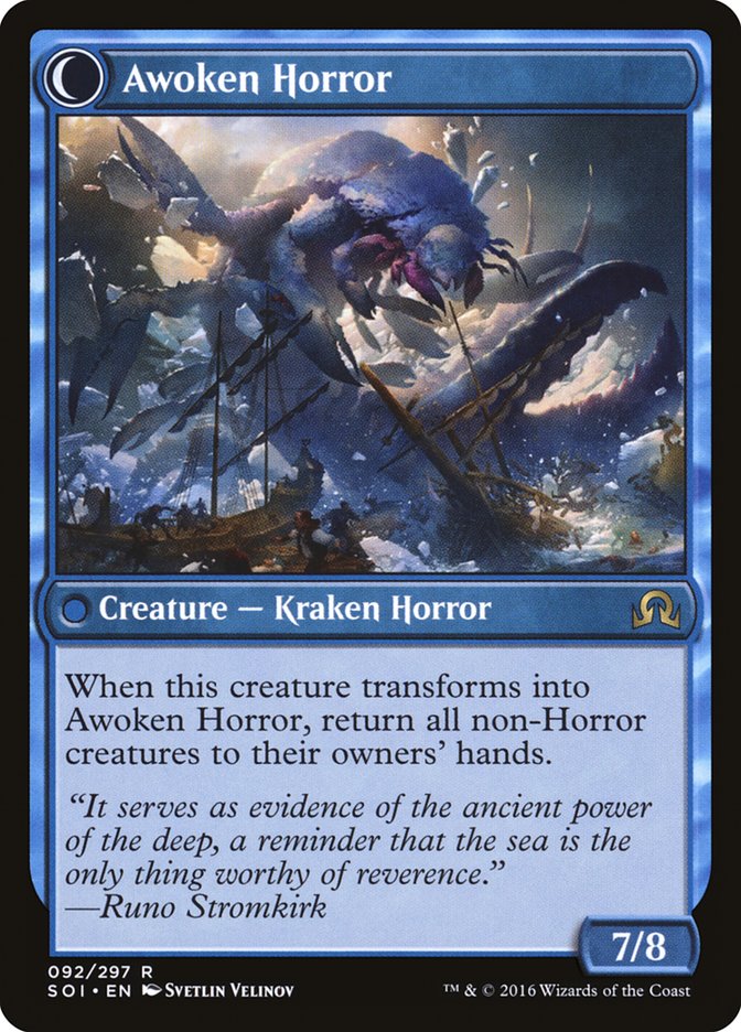 Thing in the Ice // Awoken Horror [Shadows over Innistrad] | Gate City Games LLC