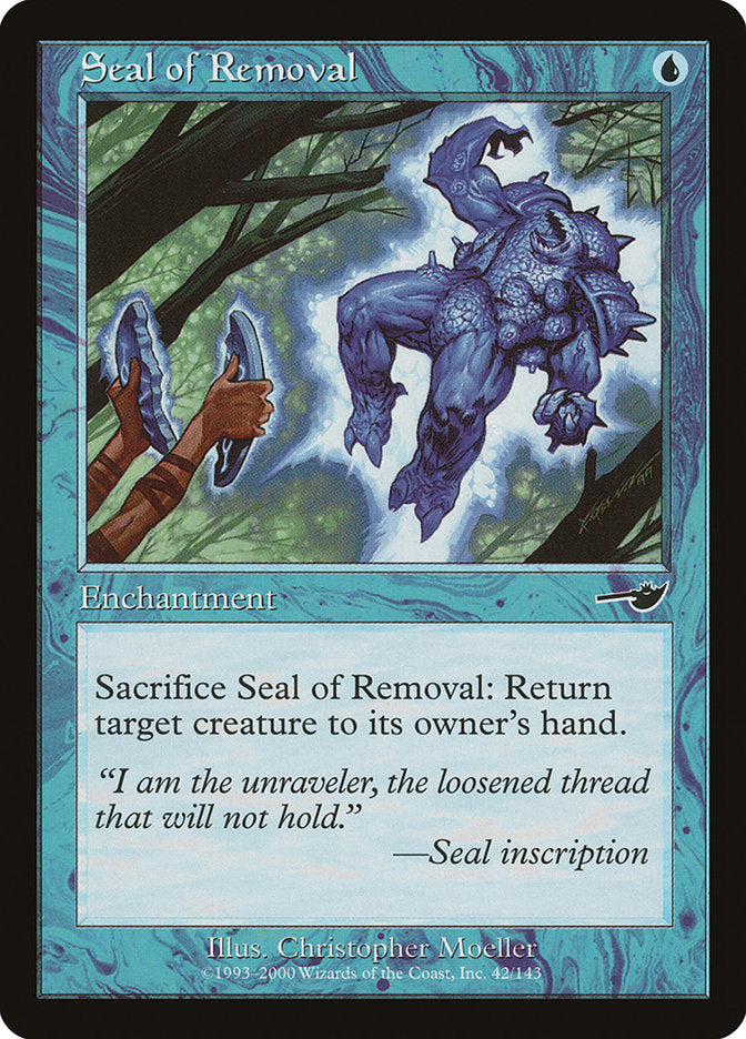 Seal of Removal [Nemesis] | Gate City Games LLC