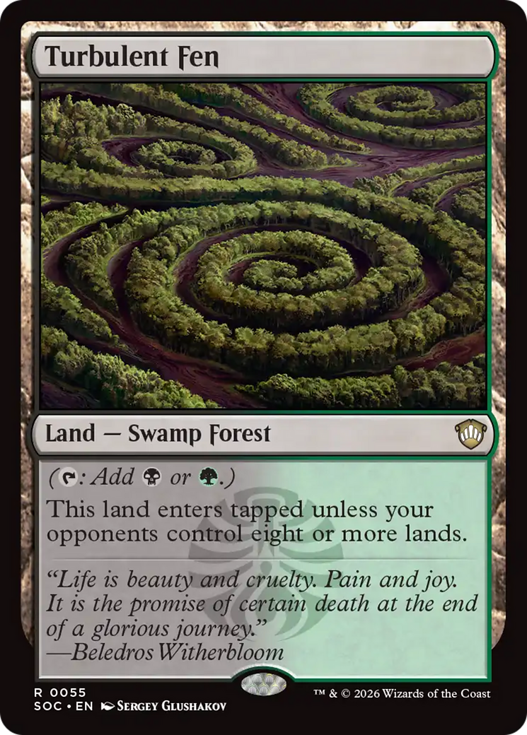 Turbulent Fen [Secrets of Strixhaven Commander] | Gate City Games LLC