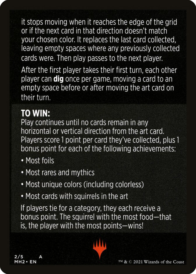Foraging Squirrels (Magic Minigame) [Modern Horizons 2 Minigame] | Gate City Games LLC