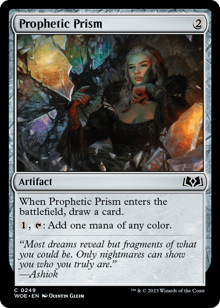 Prophetic Prism [Wilds of Eldraine] | Gate City Games LLC