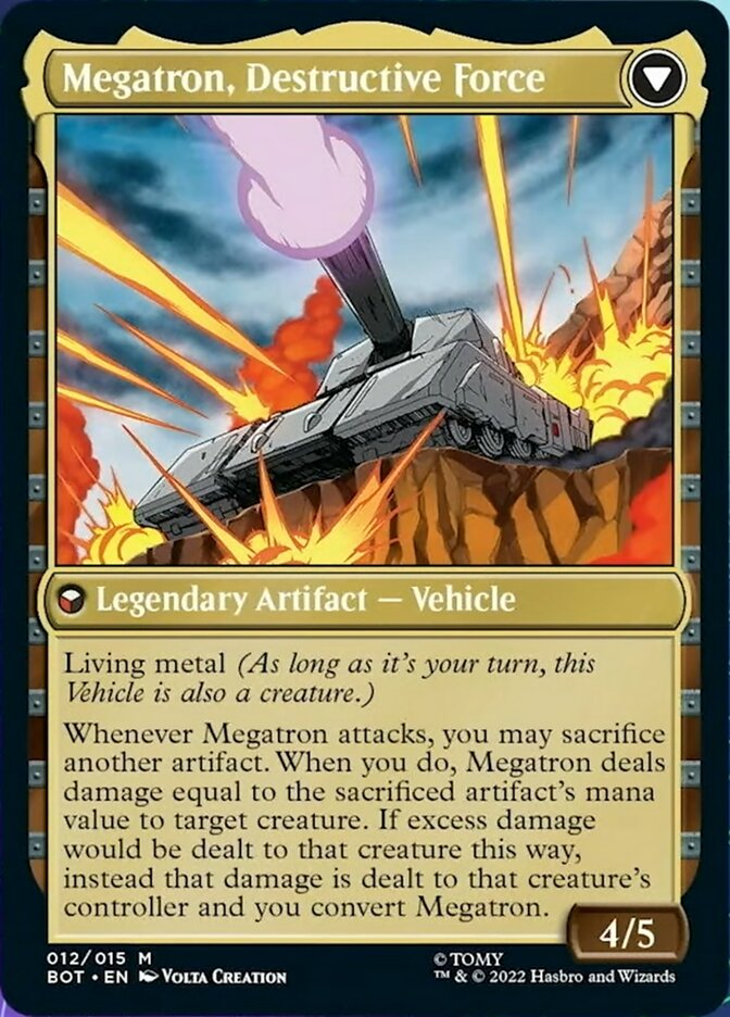 Megatron, Tyrant // Megatron, Destructive Force [Transformers] | Gate City Games LLC