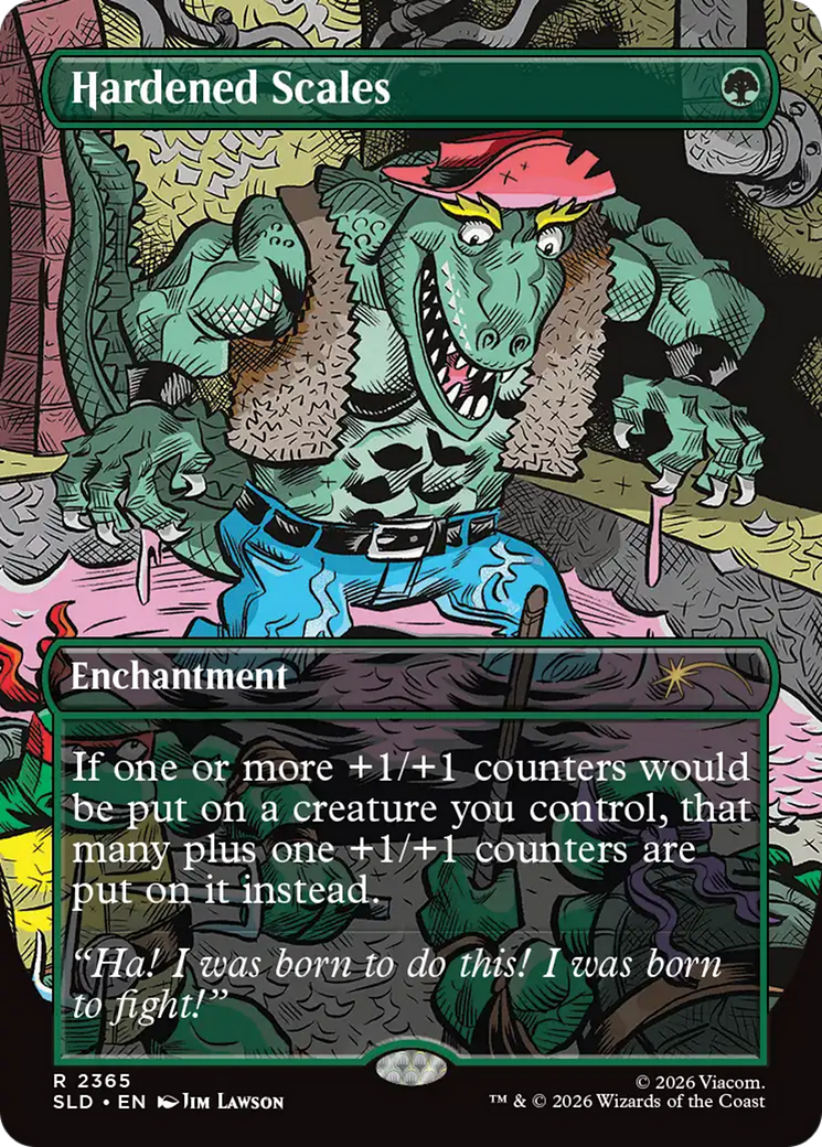 Hardened Scales [Secret Lair Drop Series] | Gate City Games LLC