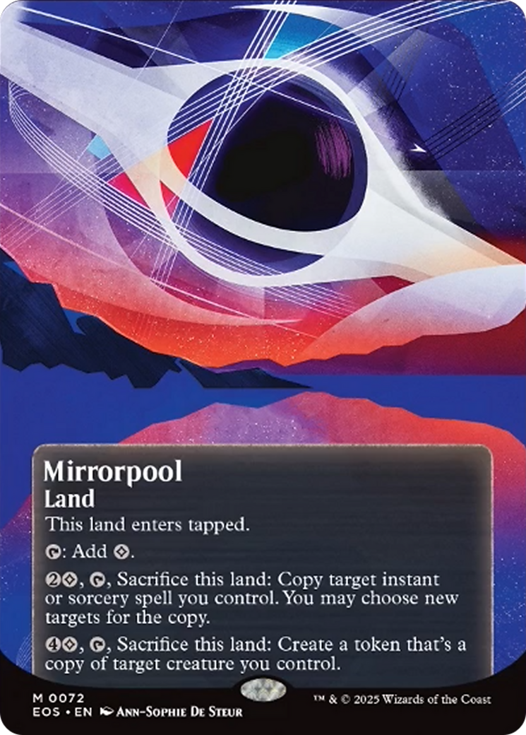 Mirrorpool (0072) (Borderless) [Edge of Eternities: Stellar Sights] | Gate City Games LLC