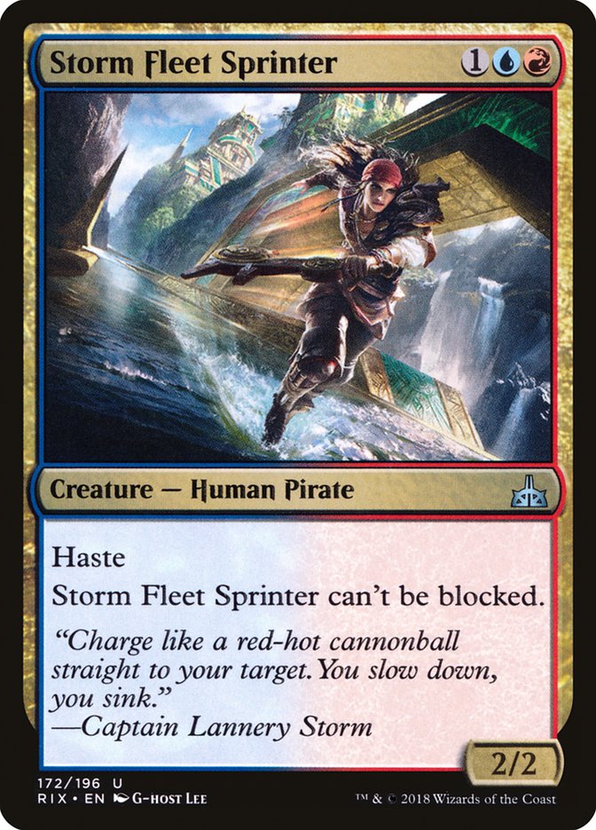 Storm Fleet Sprinter [Rivals of Ixalan] | Gate City Games LLC