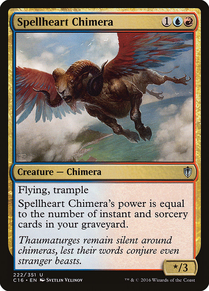 Spellheart Chimera [Commander 2016] | Gate City Games LLC