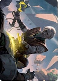 Expedition Healer Art Card [Zendikar Rising Art Series] | Gate City Games LLC