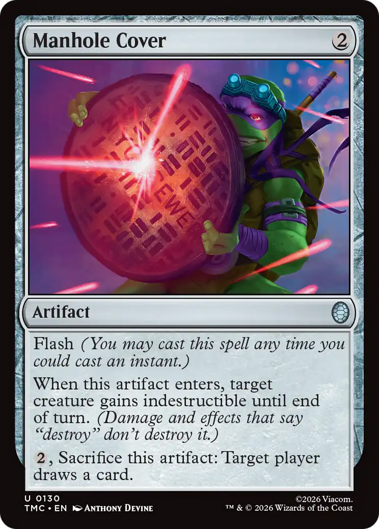 Manhole Cover [Teenage Mutant Ninja Turtles Commander] | Gate City Games LLC