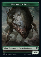 Phyrexian Beast // Wurm Double-Sided Token [Commander Legends: Battle for Baldur's Gate Tokens] | Gate City Games LLC