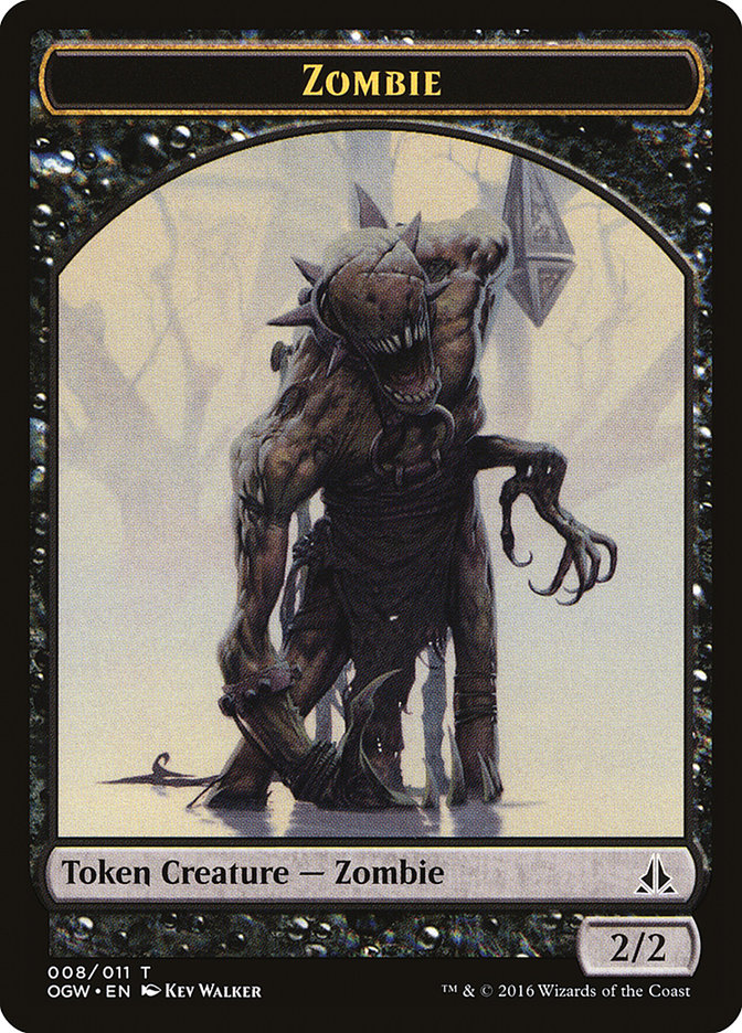 Zombie Token [Oath of the Gatewatch Tokens] | Gate City Games LLC
