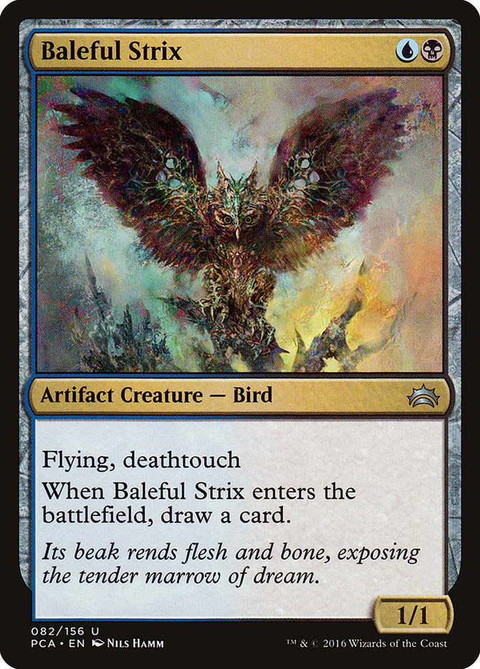 Baleful Strix [Planechase Anthology] | Gate City Games LLC