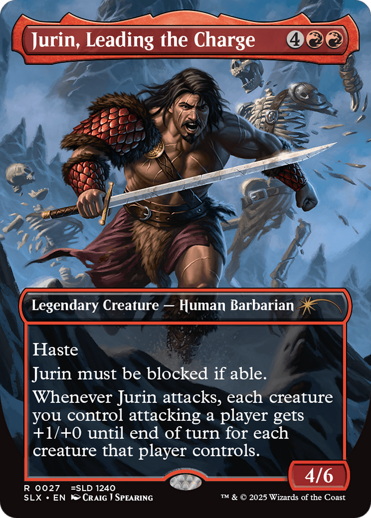 Jurin, Leading the Charge [Secret Lair: Universes Within] | Gate City Games LLC