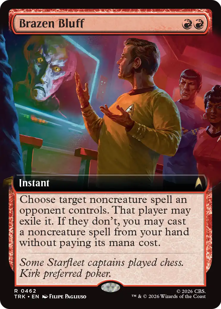 Brazen Bluff (Extended Art) [Star Trek] | Gate City Games LLC