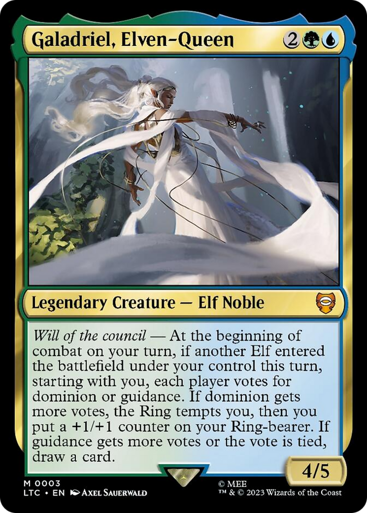 Galadriel, Elven-Queen [The Lord of the Rings: Tales of Middle-Earth Commander] | Gate City Games LLC