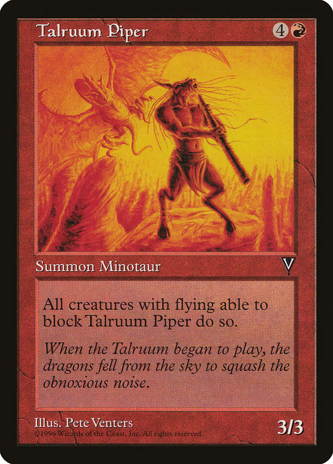 Talruum Piper [Visions] | Gate City Games LLC