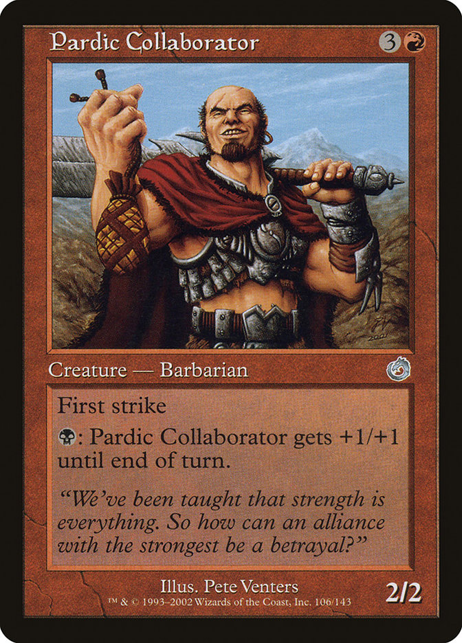 Pardic Collaborator [Torment] | Gate City Games LLC