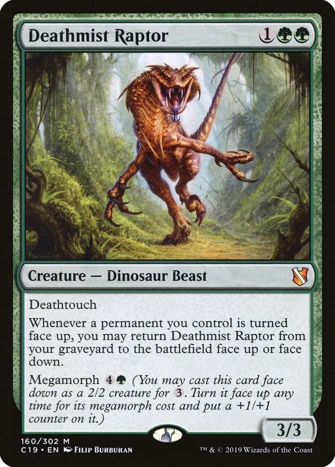 Deathmist Raptor [Commander 2019] | Gate City Games LLC