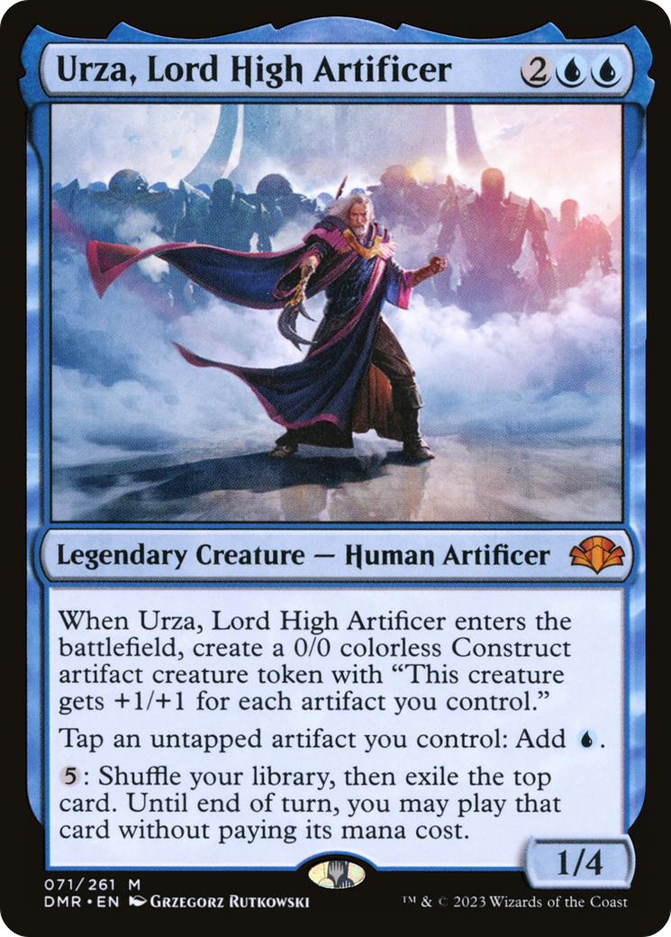 Urza, Lord High Artificer [Dominaria Remastered] | Gate City Games LLC