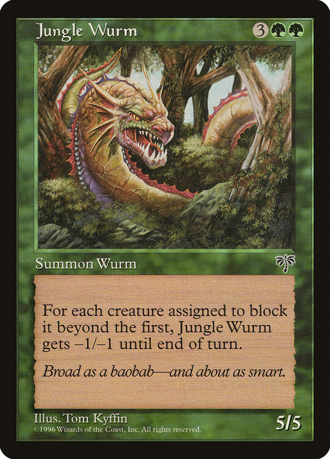 Jungle Wurm [Mirage] | Gate City Games LLC