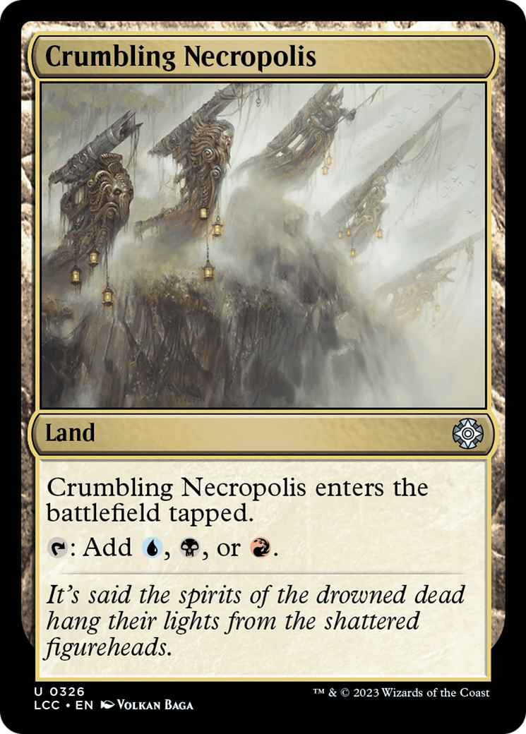 Crumbling Necropolis [The Lost Caverns of Ixalan Commander] | Gate City Games LLC