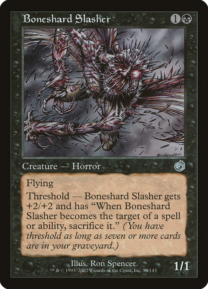 Boneshard Slasher [Torment] | Gate City Games LLC