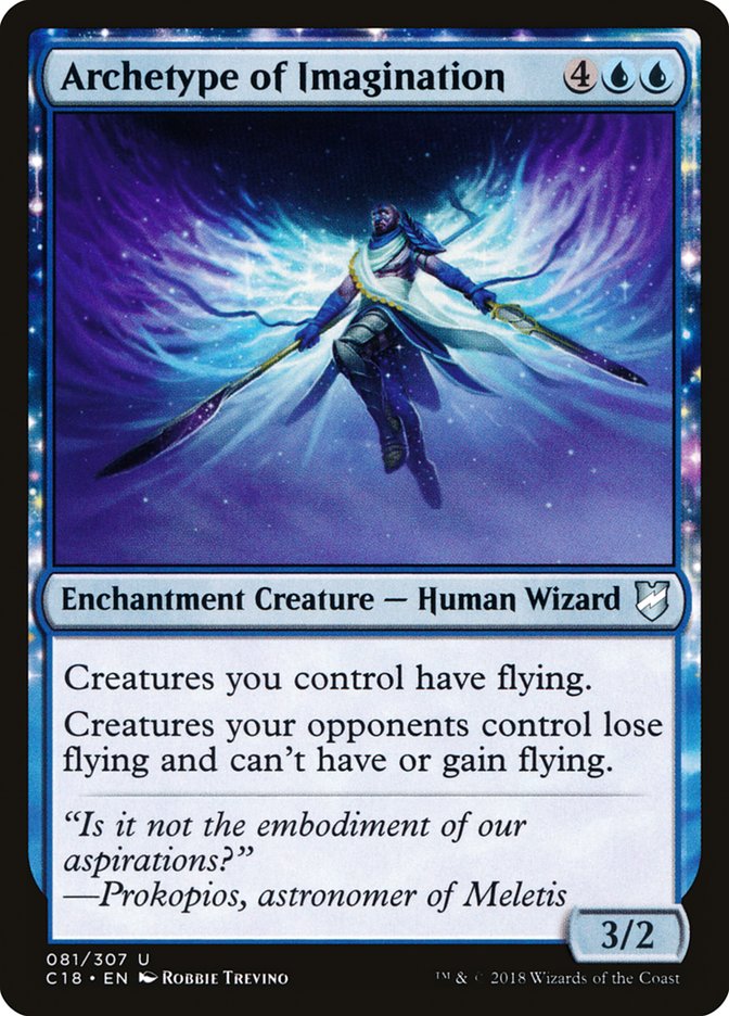 Archetype of Imagination [Commander 2018] | Gate City Games LLC