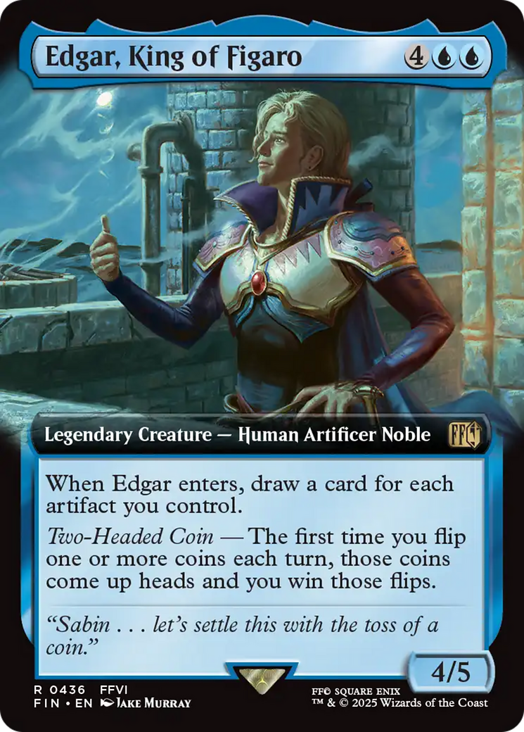 Edgar, King of Figaro (Extended Art) [FINAL FANTASY] | Gate City Games LLC