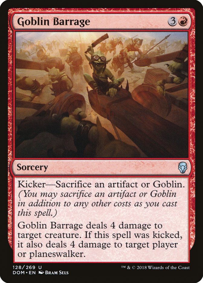 Goblin Barrage [Dominaria] | Gate City Games LLC