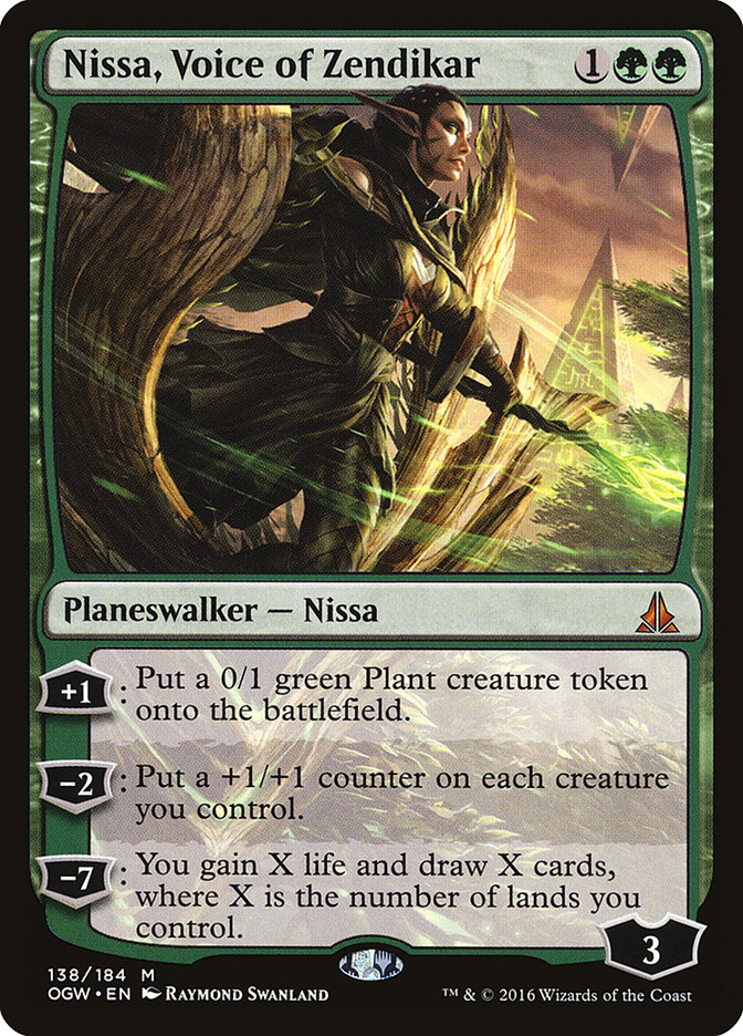 Nissa, Voice of Zendikar [Oath of the Gatewatch] | Gate City Games LLC