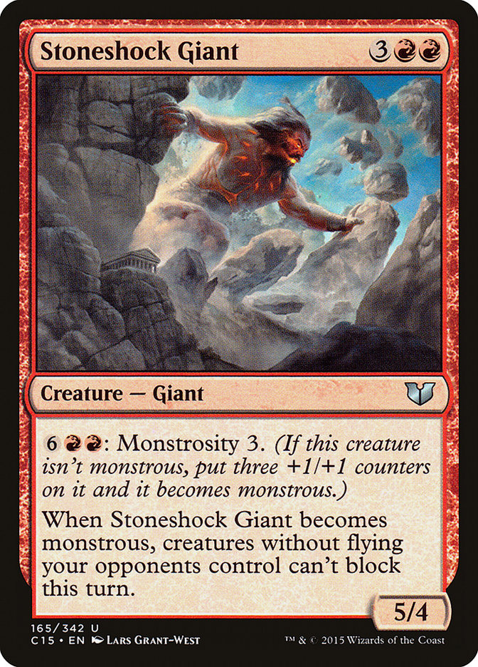 Stoneshock Giant [Commander 2015] | Gate City Games LLC