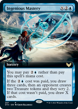 Ingenious Mastery (Extended Art) [Strixhaven: School of Mages] | Gate City Games LLC