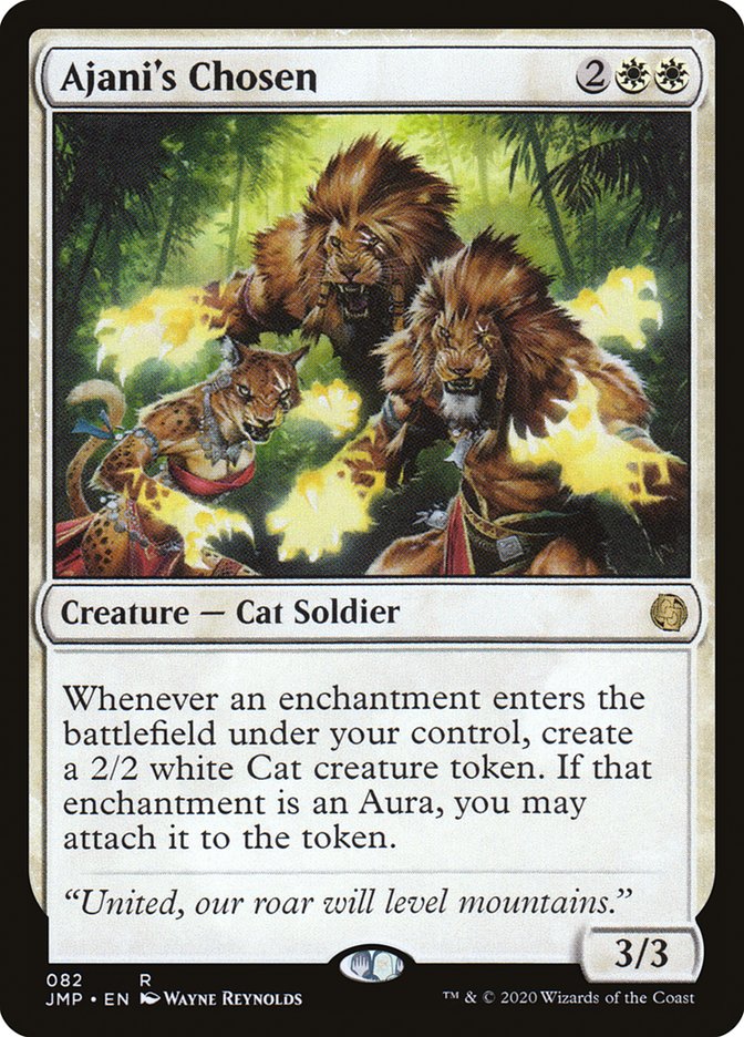 Ajani's Chosen [Jumpstart] | Gate City Games LLC