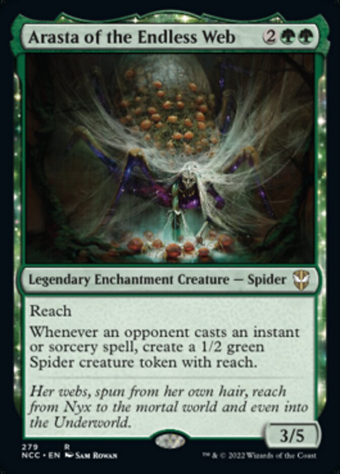 Arasta of the Endless Web [Streets of New Capenna Commander] | Gate City Games LLC