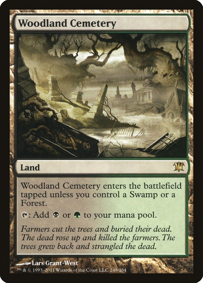 Woodland Cemetery [Innistrad] | Gate City Games LLC