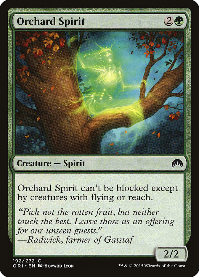 Orchard Spirit [Magic Origins] | Gate City Games LLC