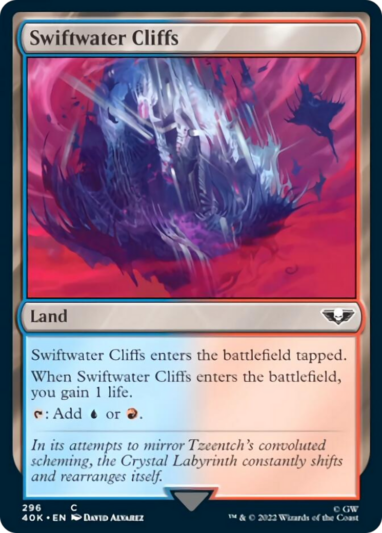 Swiftwater Cliffs (Surge Foil) [Warhammer 40,000] | Gate City Games LLC