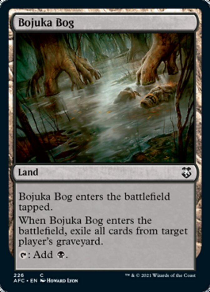 Bojuka Bog [Dungeons & Dragons: Adventures in the Forgotten Realms Commander] | Gate City Games LLC