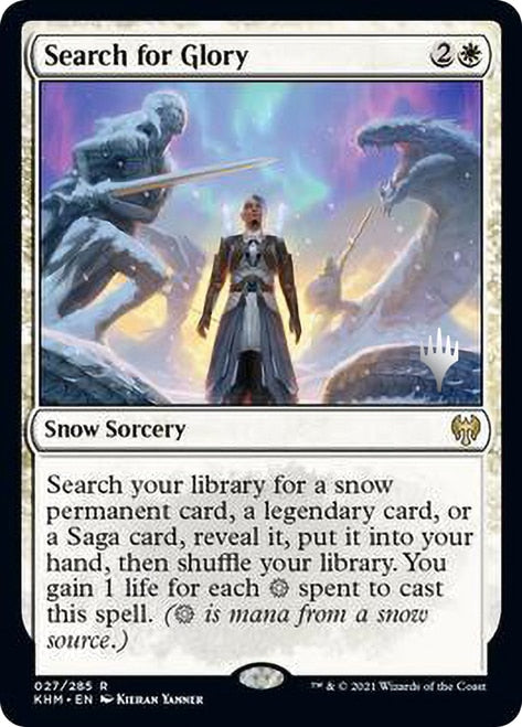 Search For Glory (Promo Pack) [Kaldheim Promos] | Gate City Games LLC