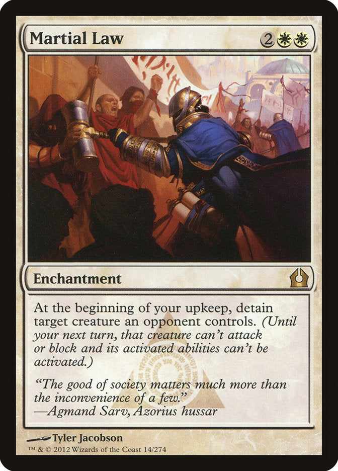 Martial Law [Return to Ravnica] | Gate City Games LLC