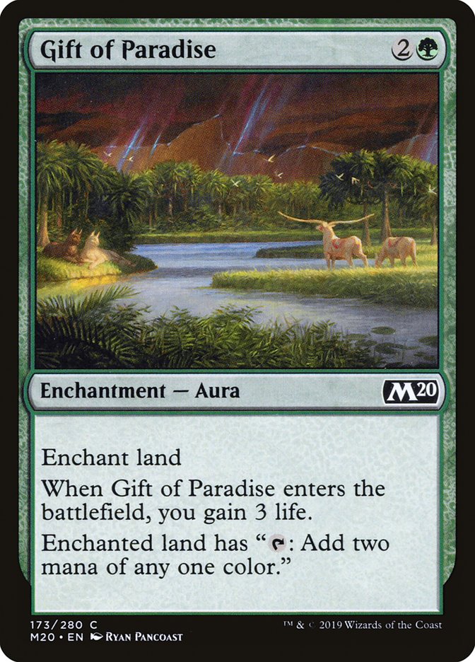 Gift of Paradise [Core Set 2020] | Gate City Games LLC
